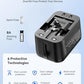 Universal Travel Adapter Fast Charge International Power Plug Adapter 4 USB