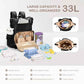 Neoprene Diaper Bag Backpack with Changing Pad
