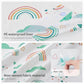 30 Pcs Toilet Seat Covers Disposable for Toddlers & Adults (30 Count)