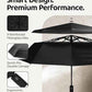 Windproof Travel Umbrella (2 Count)