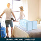 2 Packs 6 Set Travel Packing Cubes Luggage Organizer Set Lightweight Suitcase with Shoe Bag for Clothes Toiletries