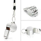 Whistle Stainless Steel Whistle with Lanyard