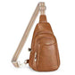 Crossbody Bags for Women Anti Theft Vegan Leather Sling Bag RFID Blocking Chest Bag for Travel