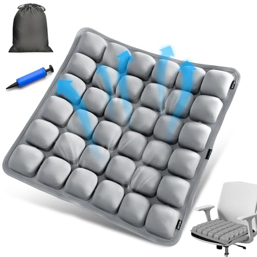 Grey Travel Seat Cushion