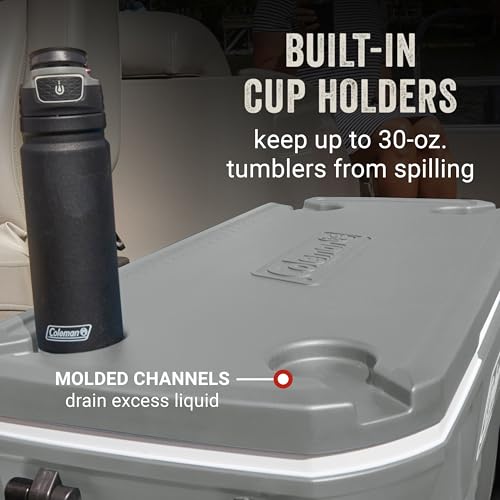 Classic Series Insulated Portable Rolling Cooler with Wheels