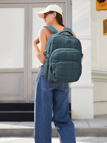 Quilted Backpack with RFID