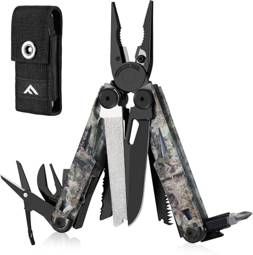 15-in-1 EDC Multitool Pliers with Sheath, Pocket Knife