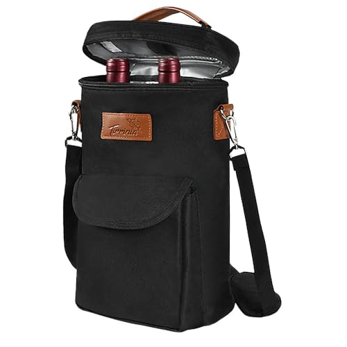 2 Bottle Wine Cooler Tote Carrier