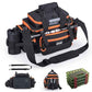 Fishing Tackle Bag with 4 3600 Tackle Boxes