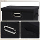 Medium 15" 21 Quart Collapsible Stackable Storage Bins with Lids