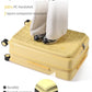 Expandable Top Opening 28 Inch Checked Luggage with Spinner Wheels