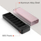 Pill Organizer with Aluminum Shell for One Week Capacity