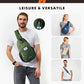 Sling Bag RFID Crossbody Sling Backpack Cross Body Shoulder Bag Travel Hiking Daypack for Women Men