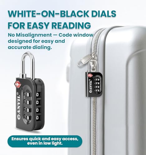 TSA Approved Luggage Lock (2 Count)