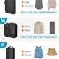 Compression Packing Cubes for Travel (4 Count)