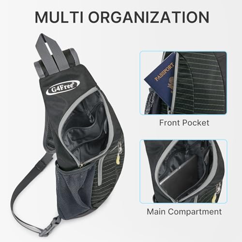 Small Sling Bag for Men Women