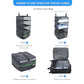 Stow-N-Go Hanging Travel Shelves, Packing Organizer for Luggage. Carry on Closet for Suitcase. Expandable Packing Cube. Travel Essentials. (Dark Gray - L, L = (L) 11.8" x (W) 11.8")