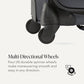 Sion Softside Expandable Spinner Luggage Durable Lightweight Travel Suitcase (2 Count)