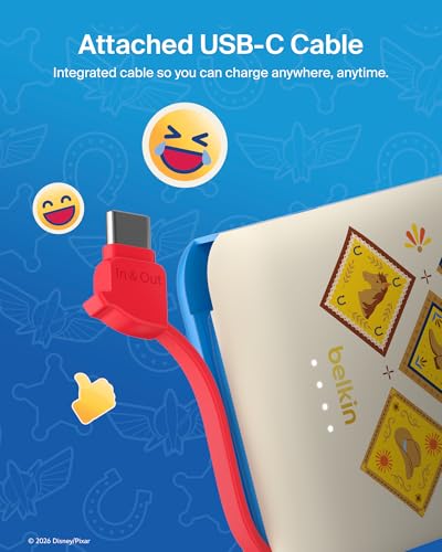 Disney Toy Story 5 10000mAh 20W USB C Power Bank