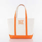 CB STATION Medium Classic Canvas Tote Bag for Women, Top Zipper Closure, Outer Pocket, Daily Essentials, Groceries, Traveling