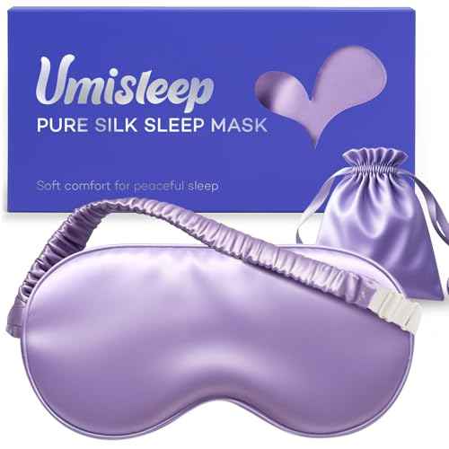 Sleep Mask for 100% Mulberry Silk for Women Men