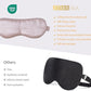 100% 22 Momme Pure Mulberry Silk Sleep Mask