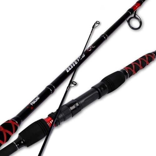 Surf Spinning Fishing Rod Carbon Fiber Travel Fishing Rod (2 Count)