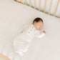 Neutral Hashtag Fitted Crib & Toddler Sheet
