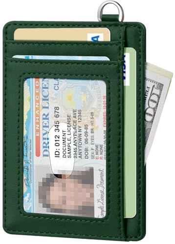 Slim Minimalist Wallet RFID Credit Card Holder for Men