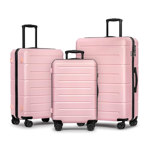 Luggage Sets 3 Piece Hardshell 20" (3 Count)