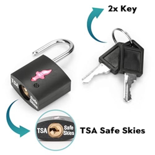 TSA Luggage Locks 4 (4 Count)