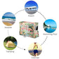 Large Beach Bags Totes Canvas Tote Shoulder Bag Soft Wave Water Resistant Bags for Gym Travel Daily Ocean