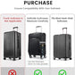 Travelkin Clear Luggage Cover For Suitcase