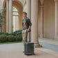 Zipperless Carry On Luggage Airline Approved with Aluminum Frame
