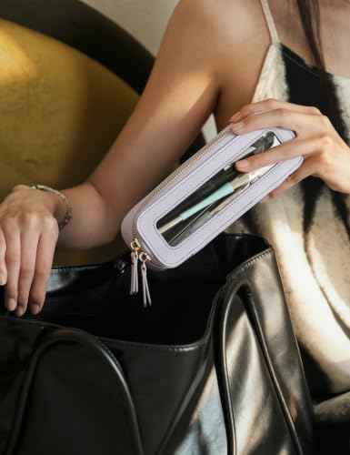 Clear Makeup Bag Travel Cosmetic Case Transparent Toiletry Bag with Zipper