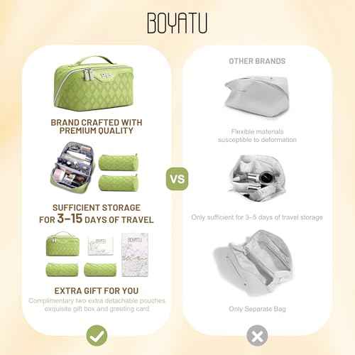 Travel Makeup Bag (3 Count)