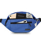 Large Blue Crossbody Fanny Pack for Women Men