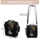 Autism Lovely Kids Lunch Box for Girls Boys Reusable Insulated Lunch Bag for Kids Toddler Thermal Cooler Spacious Lunchbox with Shoulder Strap Lunchbag for School Work Picnic (print 11)
