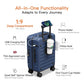 Expandable Lightweight PC Hard Shell Suitcase