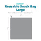 Reusable Sandwich and Snack Bags
