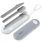 Felix Compact Portable stainless steel Cutlery set with case