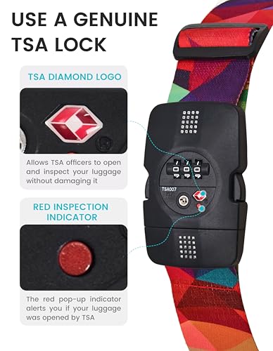Travelkin Luggage Straps TSA Approved