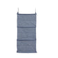 Hanging Cotton Blend Closet Organizer with 3 Storage Shelves