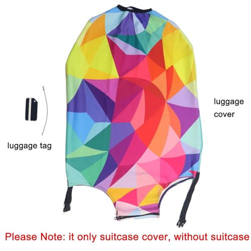 Thicker Travel Luggage Covers with Luggage Tag For Suitcase Tsa Approved