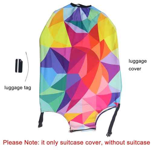 Thicker Travel Luggage Covers with Luggage Tag For Suitcase Tsa Approved