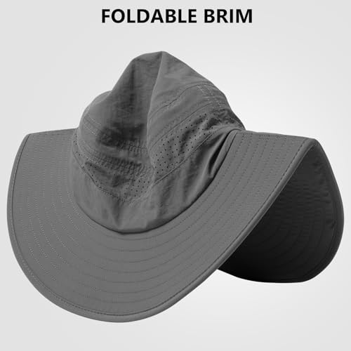 UPF 50+ Foldable Brim Water