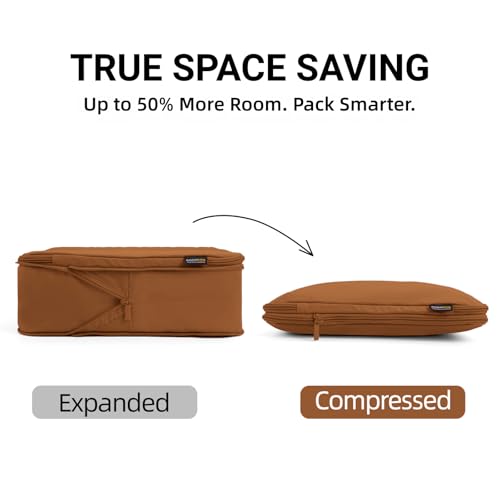 4 Piece Compression Packing Cubes for 3 (4 Count)