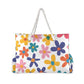 Large Beach Bags Totes Canvas Tote Shoulder Bag Soft Wave Water Resistant Bags for Gym Travel Daily Ocean