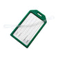 Bulk 50 Pack Premium Rigid Airline Luggage Tag Holders with 6" Worm Loops