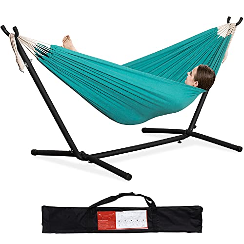 Double Hammock with Stand for Outside